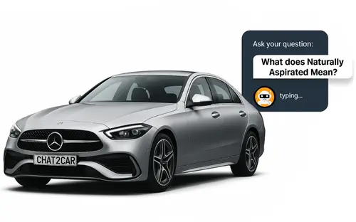 Chat2Car hero image - a car and a chat box