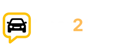 Chat2Car Logo white